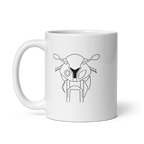 NAISKA BMW S1000 RR Line-Art Mug