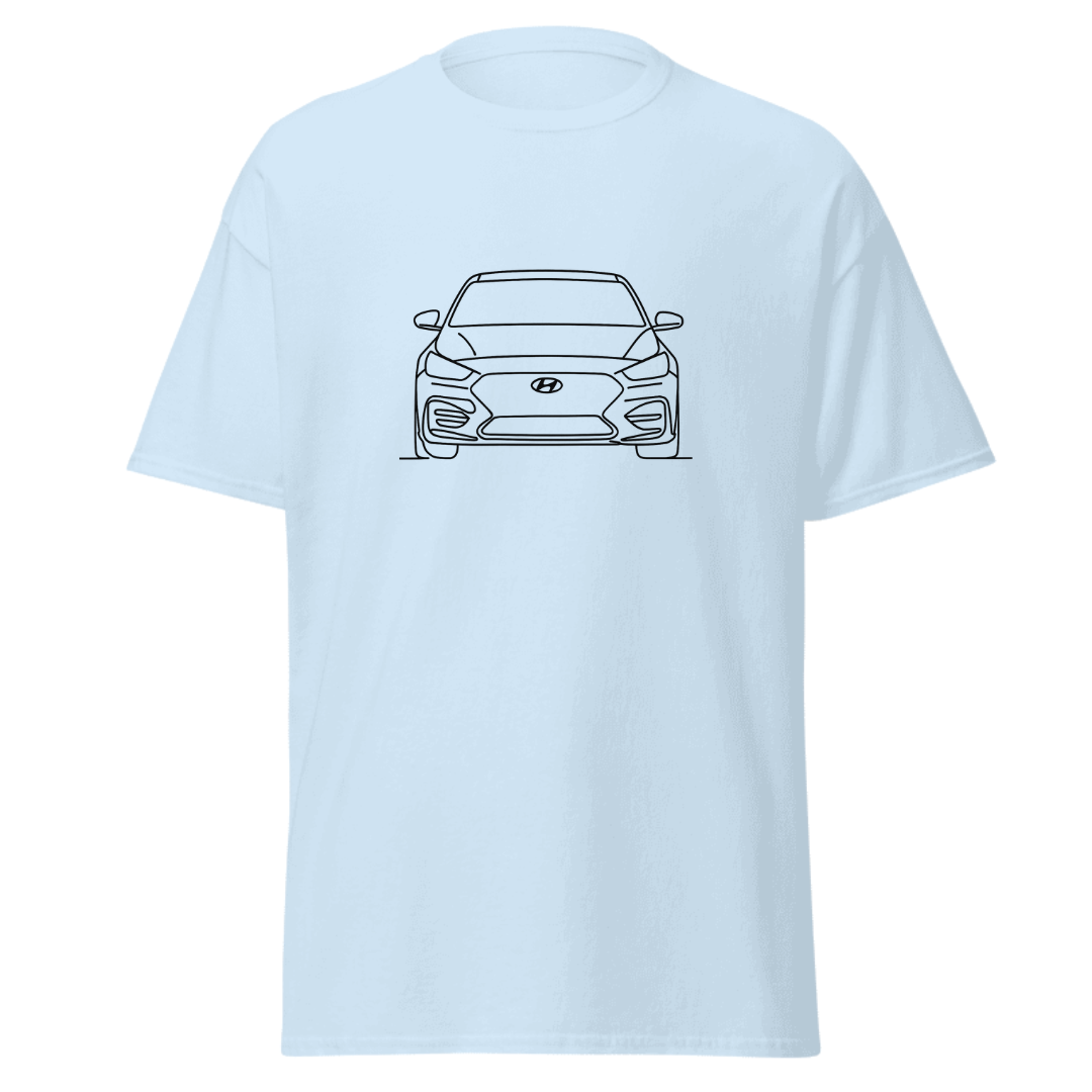 NAISKA Hiunday I30N Line-Art Unisex T-Shirt