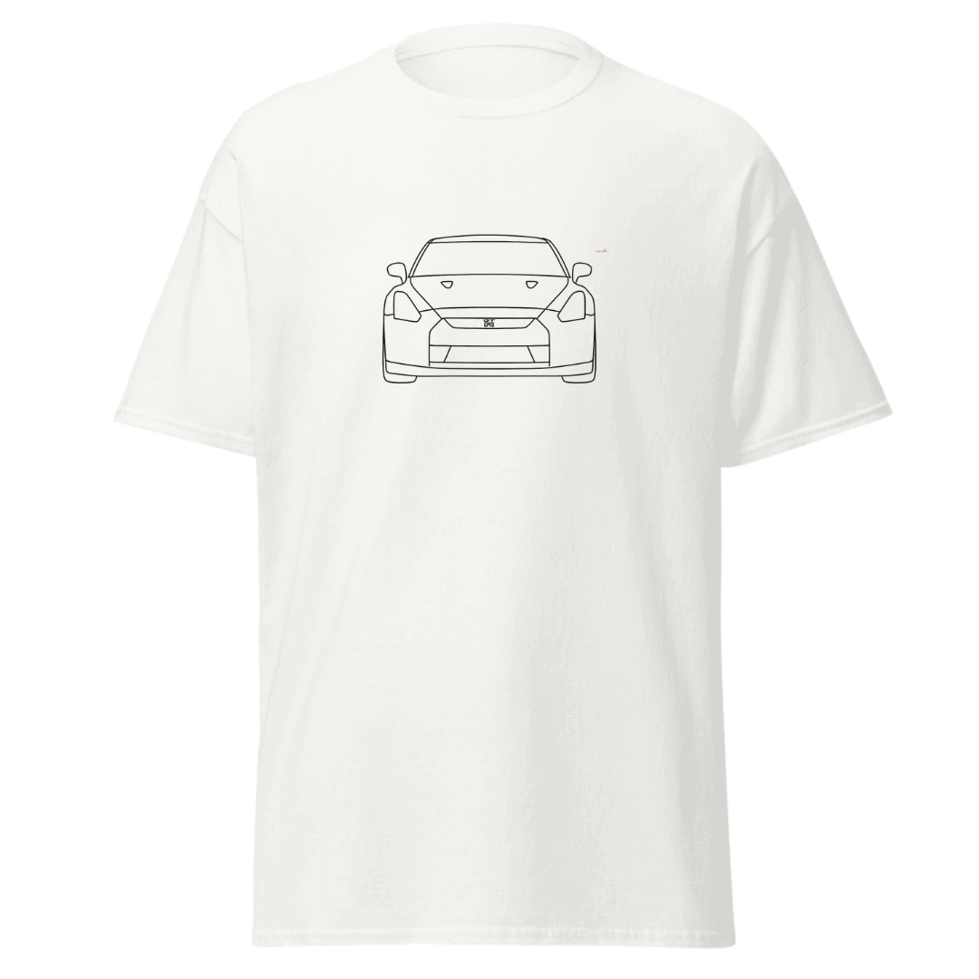 NAISKA Nissan GTR Line-Art Unisex T-Shirt