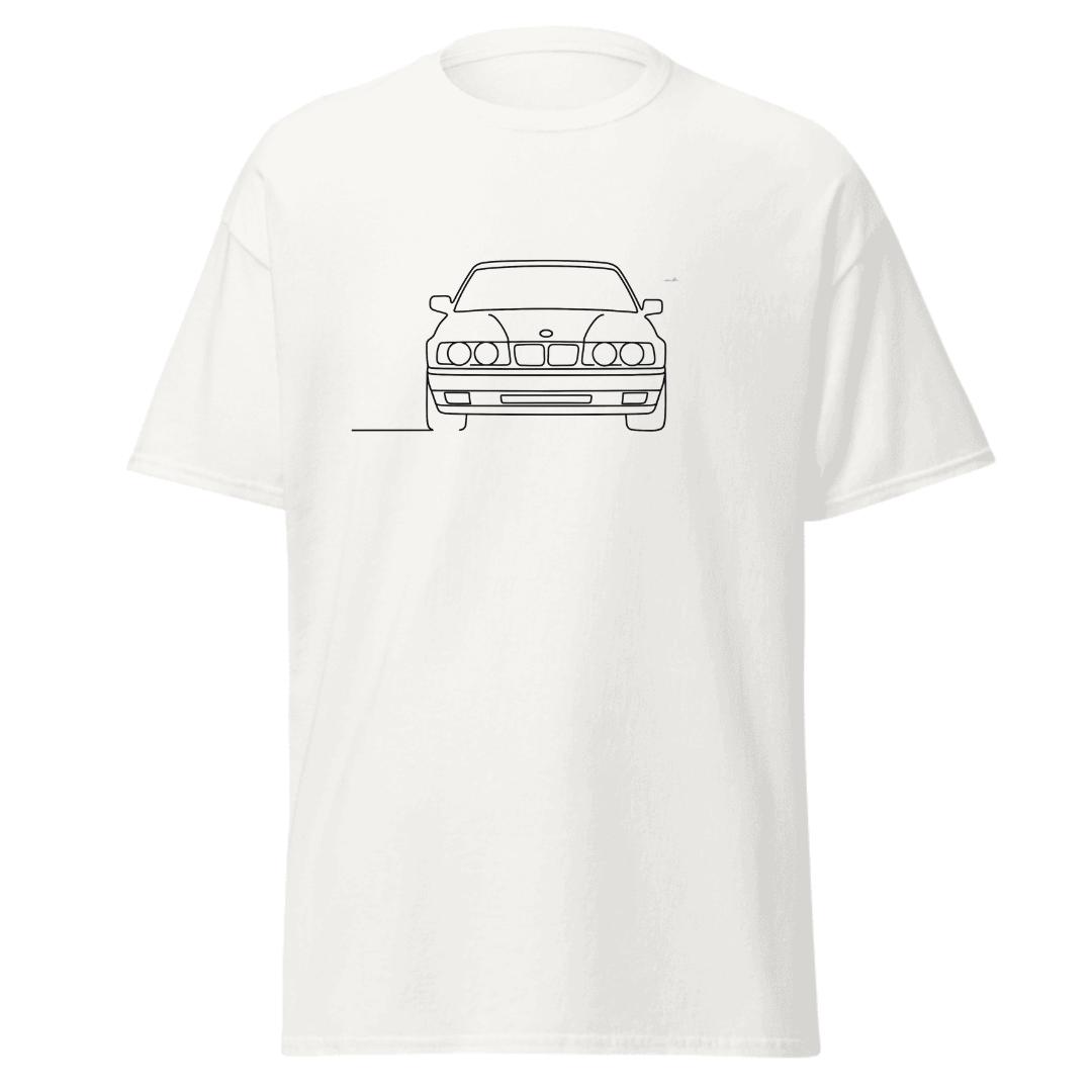 NAISKA BMW E34Line-Art Unisex T-Shirt