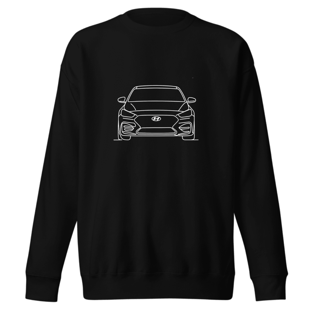 NAISKA Hiunday I30N Line-Art Premium Sweatshirt