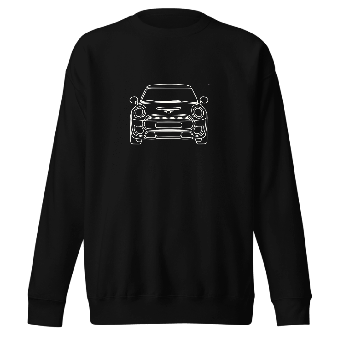 NAISKA Mini Cooper John Cooper Works Line-Art Premium Sweatshirt