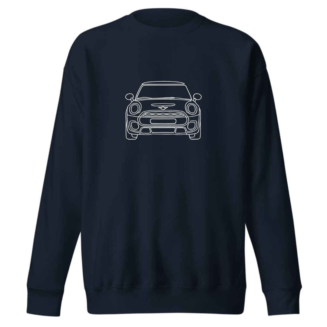 NAISKA Mini Cooper John Cooper Works Line-Art Premium Sweatshirt