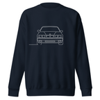 NAISKA BMW E34 Line-Art Premium Sweatshirt