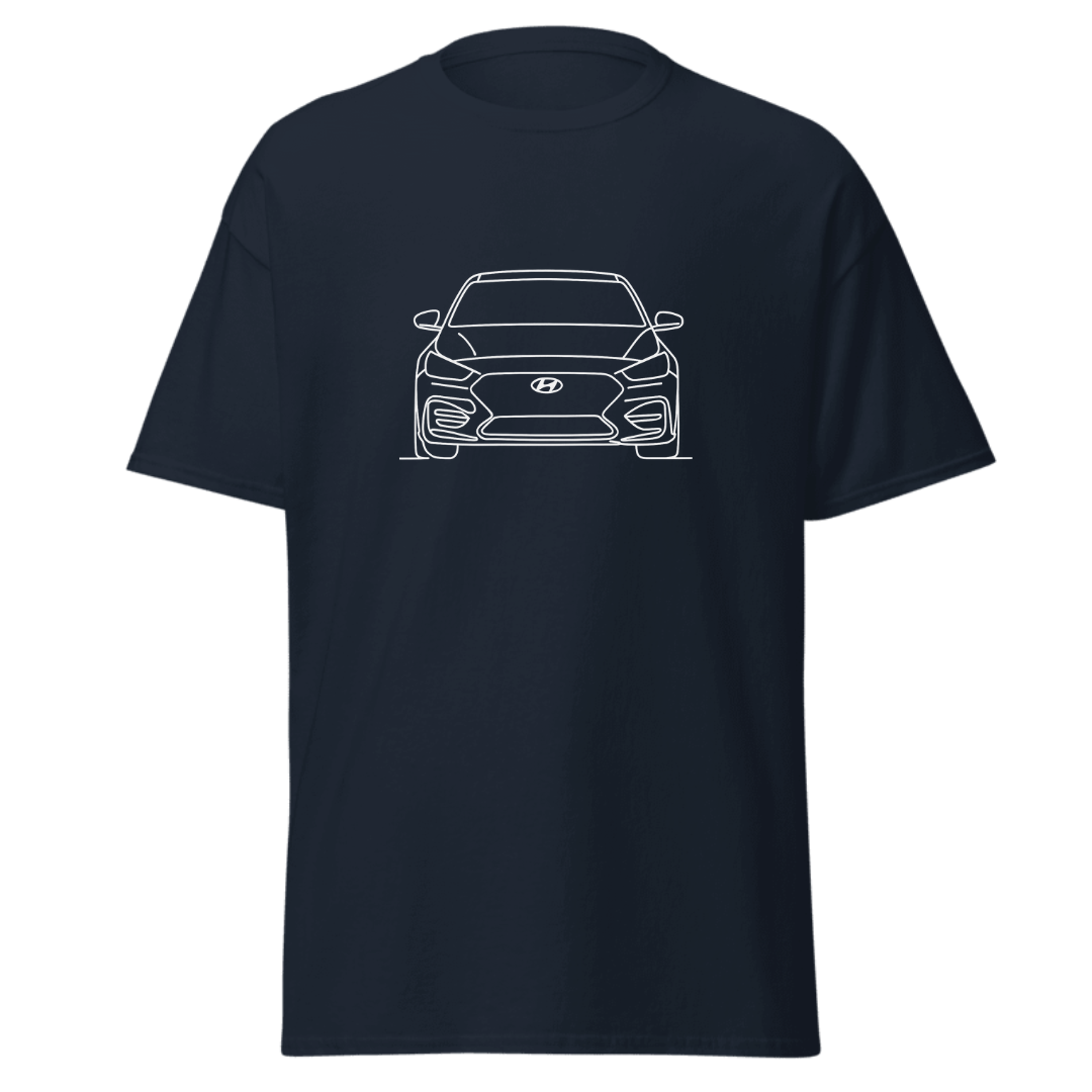 NAISKA Hiunday I30N Line-Art Unisex T-Shirt
