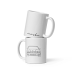 NAISKA BMW E34 Line-Art Mug