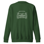 NAISKA Mini Cooper John Cooper Works Line-Art Premium Sweatshirt