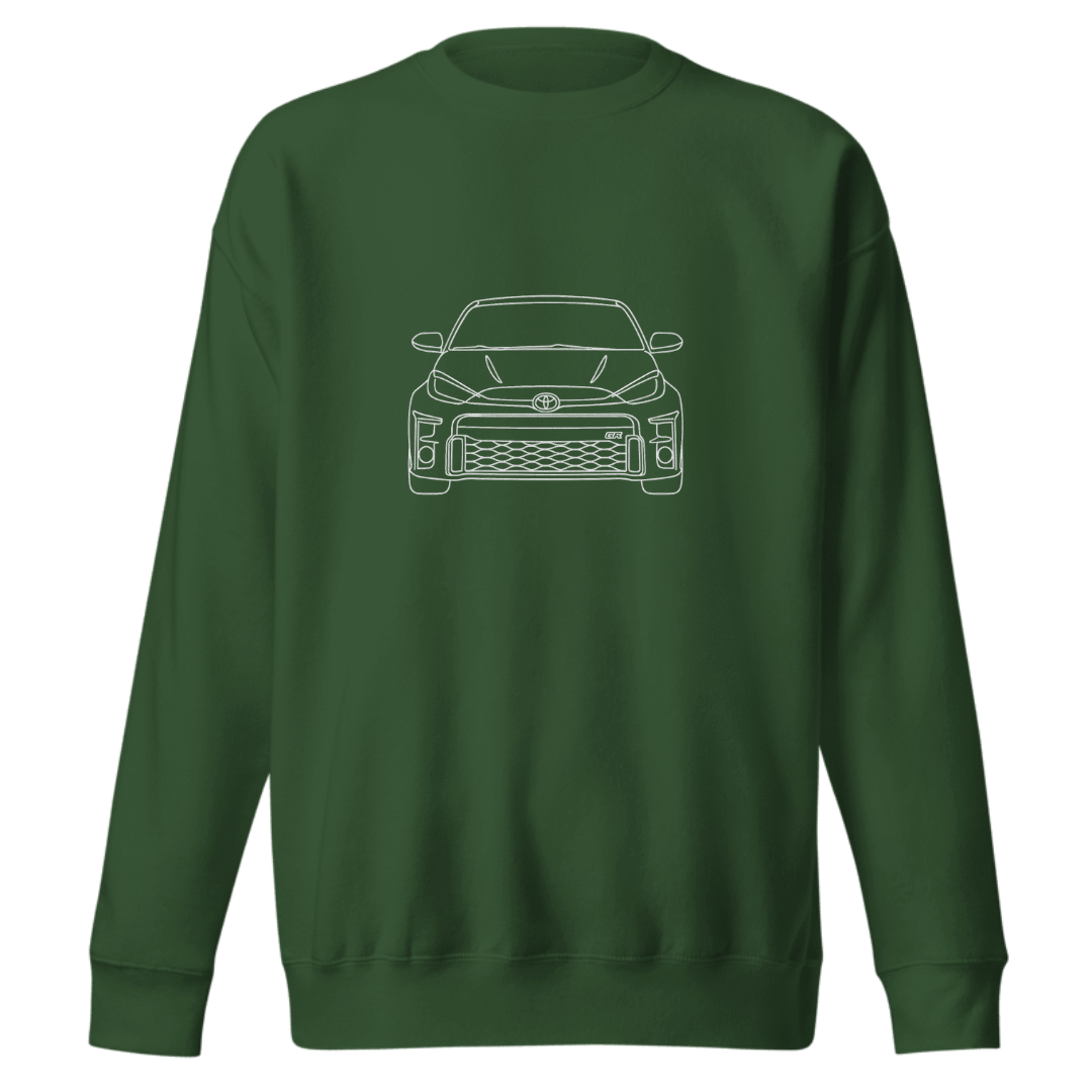 NAISKA Toyota Yaris GR Line-Art Premium Sweatshirt