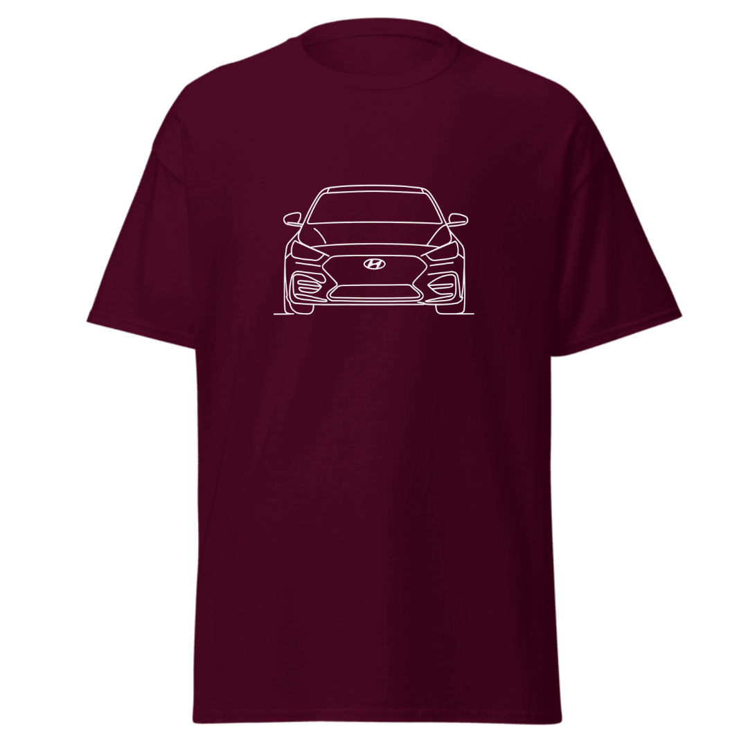 NAISKA Hiunday I30N Line-Art Unisex T-Shirt