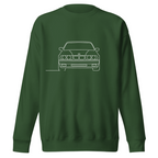 NAISKA BMW E34 Line-Art Premium Sweatshirt