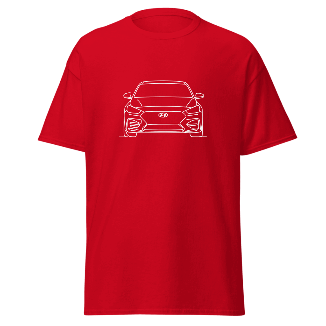 NAISKA Hiunday I30N Line-Art Unisex T-Shirt