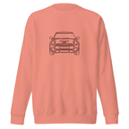 NAISKA Mini Cooper John Cooper Works Line-Art Premium Sweatshirt