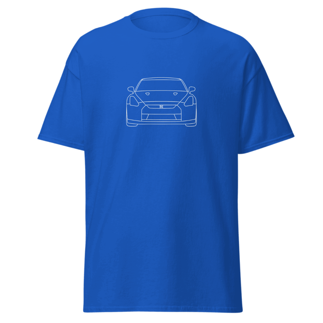 NAISKA Nissan GTR Line-Art Unisex T-Shirt