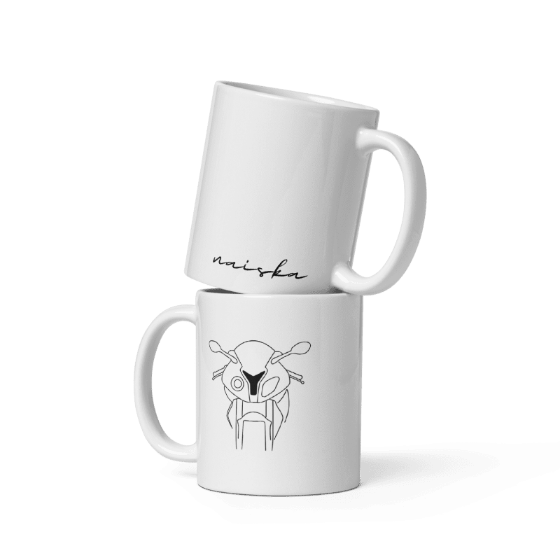 NAISKA BMW S1000 RR Line-Art Mug