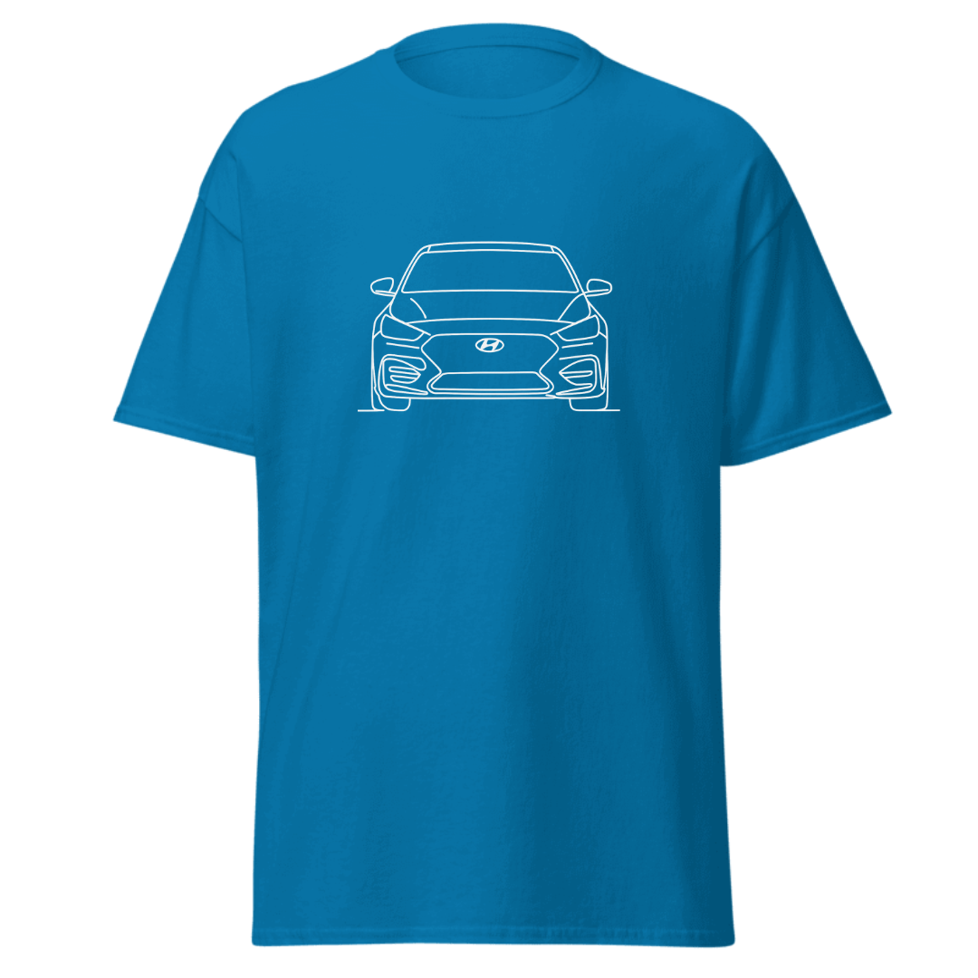 NAISKA Hiunday I30N Line-Art Unisex T-Shirt