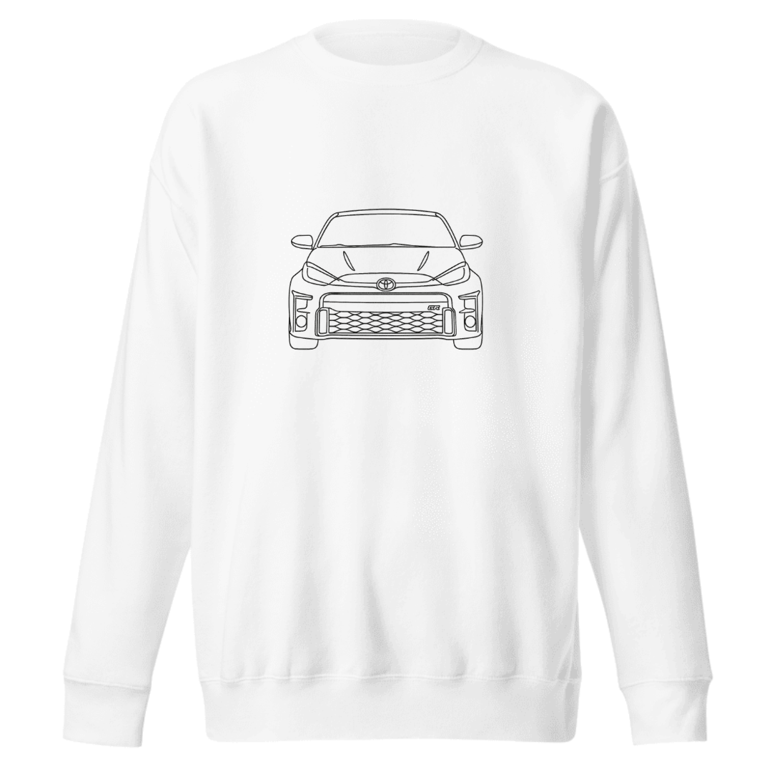NAISKA Toyota Yaris GR Line-Art Premium Sweatshirt