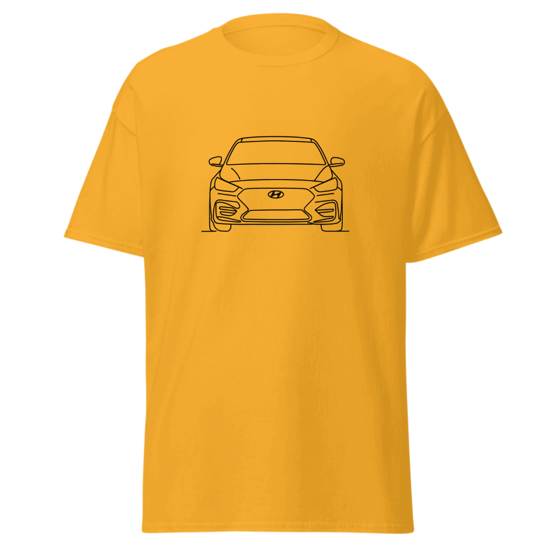 NAISKA Hiunday I30N Line-Art Unisex T-Shirt