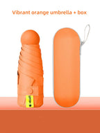 Portable Anti-Uv Mini Umbrella For Sunny And Rainy Days