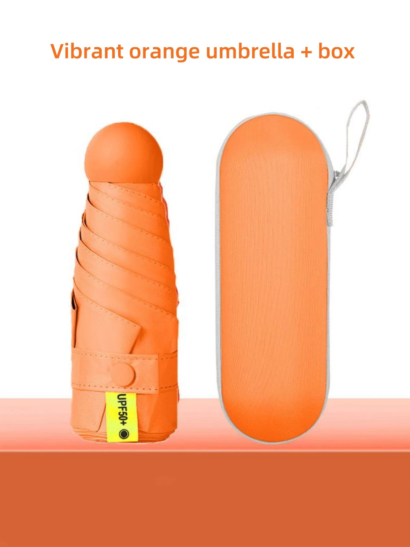 Portable Anti-Uv Mini Umbrella For Sunny And Rainy Days