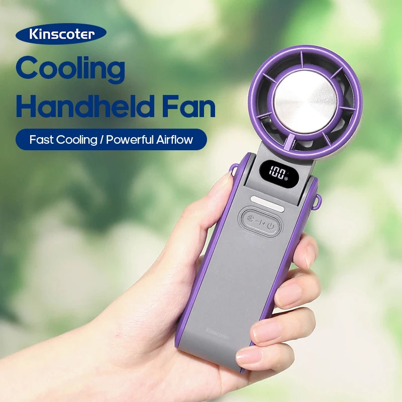 Rechargeable Electric Turbo Hand Fan