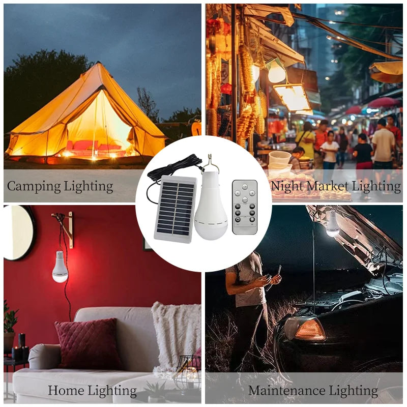 Hanging Solar Light USB Charged