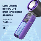 Rechargeable Electric Turbo Hand Fan