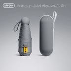 Portable Anti-Uv Mini Umbrella For Sunny And Rainy Days