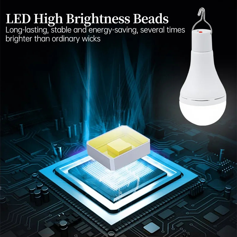 Hanging Solar Light USB Charged