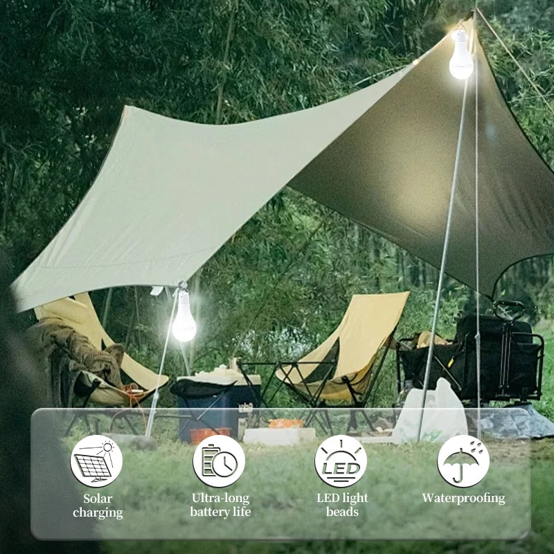 Hanging Solar Light USB Charged