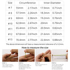 Smart Ring with Charging Case for Men & Women