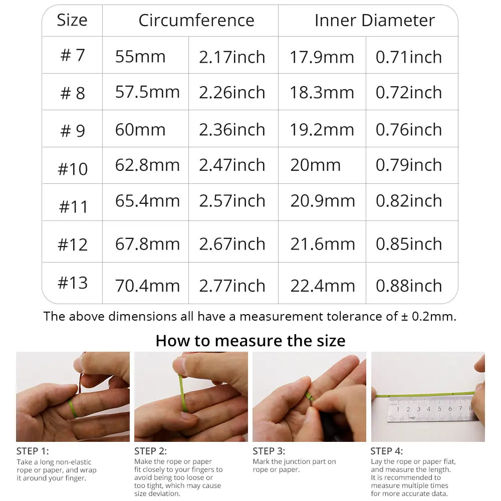 Smart Ring with Charging Case for Men & Women
