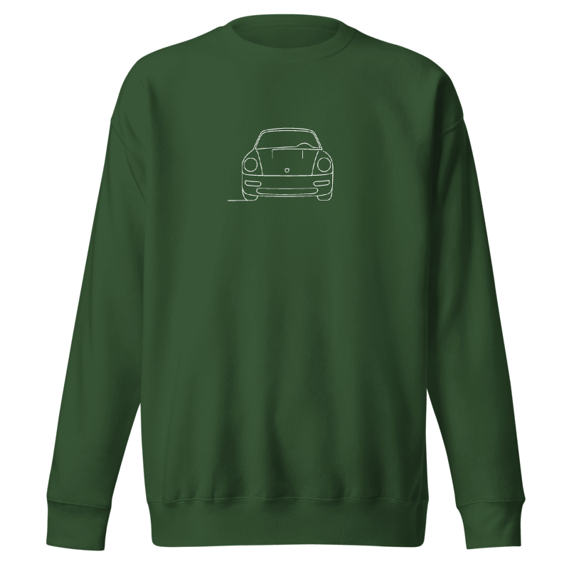 NAISKA Porshe Line-Art Premium Sweatshirt