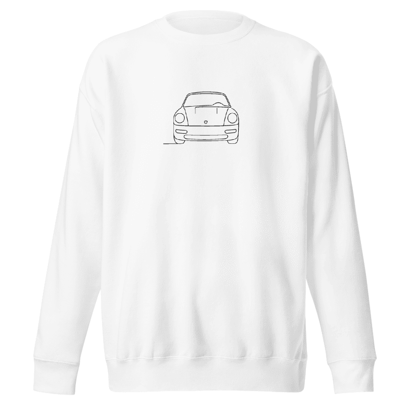 NAISKA Porshe Line-Art Premium Sweatshirt
