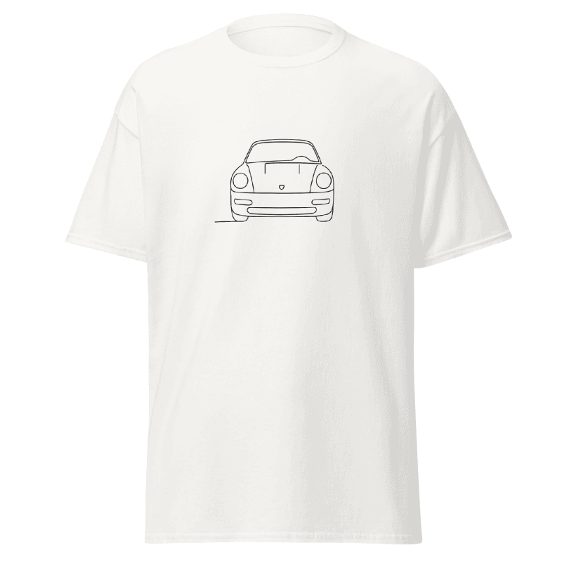 NAISKA Porshe Line-Art Unisex T-Shirt