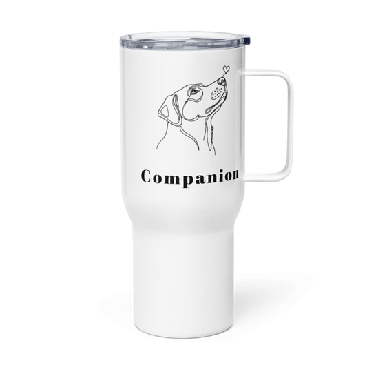 Custom Pet Line-Art Travel Mug