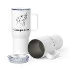 Custom Pet Line-Art Travel Mug