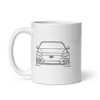 NAISKA Hiunday I30N Line-Art Mug